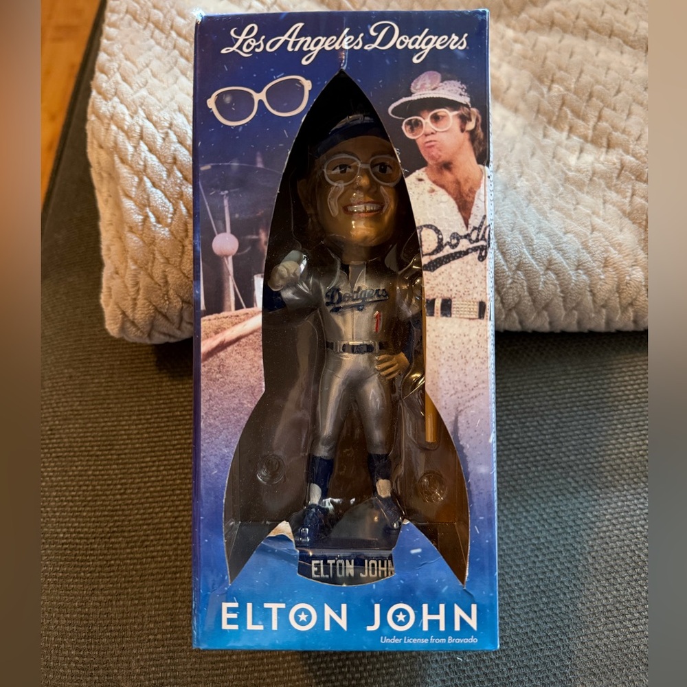 Elton John Los Angeles Dodgers Bobblehead